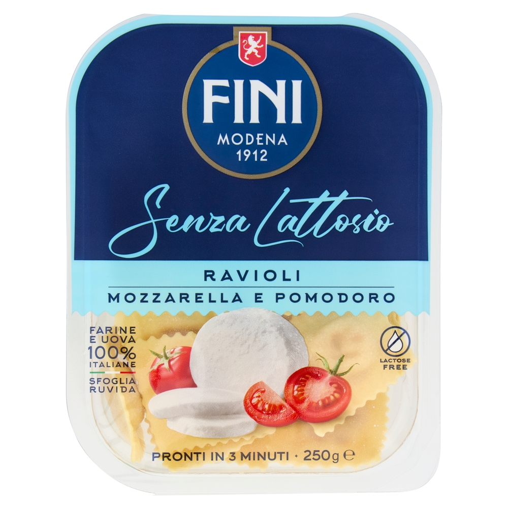 Fini Senza Lattosio Ravioli Mozzarella e Pomodoro 250 g